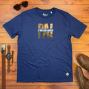 Camiseta Masculina Azul Pai Meu Melhor Amigo