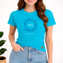 Camiseta Feminina Turquesa Timóteo Eles Podem, Você Não. 