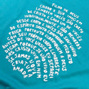 Camiseta Feminina Turquesa Digital Filho De Deus