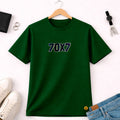 Camiseta Masculina Verde 70x7 Aplique