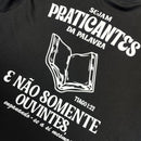 Oversized Preta Full Sejam Praticantes da Palavra