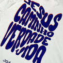 Oversized Off White Full Jesus Caminho Verdade