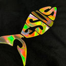 Camiseta Masculina Preta Jesus Peixe