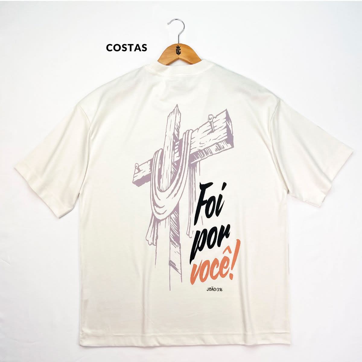 Oversized Off White Full Cruz Foi Por Você!