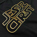 T-Shirt Infantil Preta Christ Star