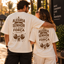 Oversized Off White Alegria do Senhor