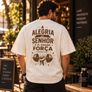 Oversized Off White Alegria do Senhor