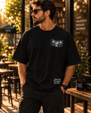 Oversized Preta Alegria do Senhor