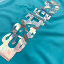 Camiseta Feminina Turquesa Gratidão