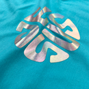 Camiseta Feminina Turquesa Jesus