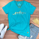 Camiseta Feminina Turquesa Positive