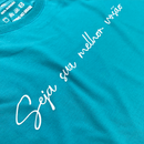 Camiseta Feminina Turquesa Seja Sua Melhor Versão