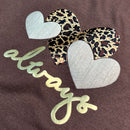 Camiseta Feminina Marrom Always