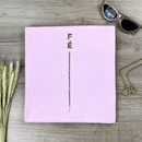 Camiseta Feminina Rosa Fé Listra Dourado