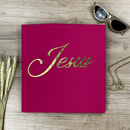 Camiseta Feminina Pink Jesus Dourado