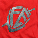 Camiseta Masculina Vermelha Escudo Fé