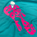 Camiseta Feminina Turquesa Foi Por Você