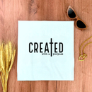 Camiseta Feminina Branca Created