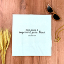 Camiseta Feminina Branca Pois Nada É Impossível Para Deus