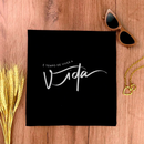 Camiseta Feminina Preta É Tempo De Viver A Vida