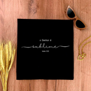 Camiseta Feminina Preta O Senhor É Sublime