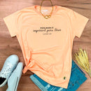 Camiseta Feminina Salmão Pois Nada É Impossível Para Deus