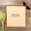 Camiseta Feminina Salmão A Deus Pertence O Domínio E O Poder