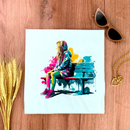 Camiseta Feminina Branca Menina