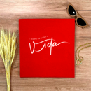 Camiseta Feminina Vermelha É Tempo De Viver A Vida