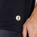 Camiseta Masculina Preta Nunca foi sorte sempre foi Deus.