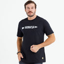 Camiseta Masculina Preta Yeshua Flecha