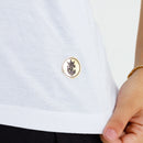 Camiseta Feminina Branca Árvore de Coração