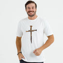 Camiseta Masculina Off White Cruz e Prego