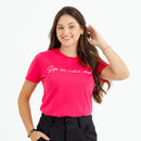 Camiseta Feminina Pink Seja Sua Melhor Versão