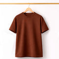 Camiseta Masculina Marrom Lisa