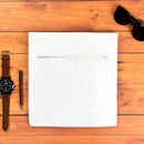 Camiseta Masculina Branca Paz Holográfico