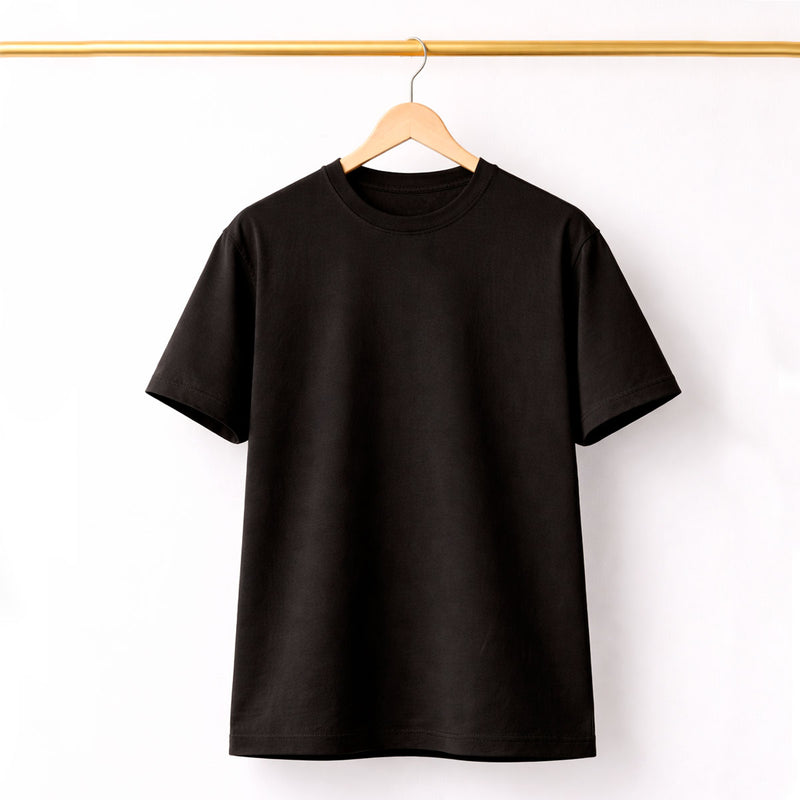 Camiseta Masculina Preta Lisa