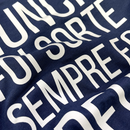 Camiseta Masculina Azul Nunca foi sorte sempre foi Deus.