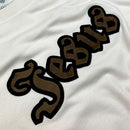 Camiseta Masculina Off White  Jesus Veludo