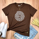 Camiseta Feminina Marrom Oração Pai Nosso