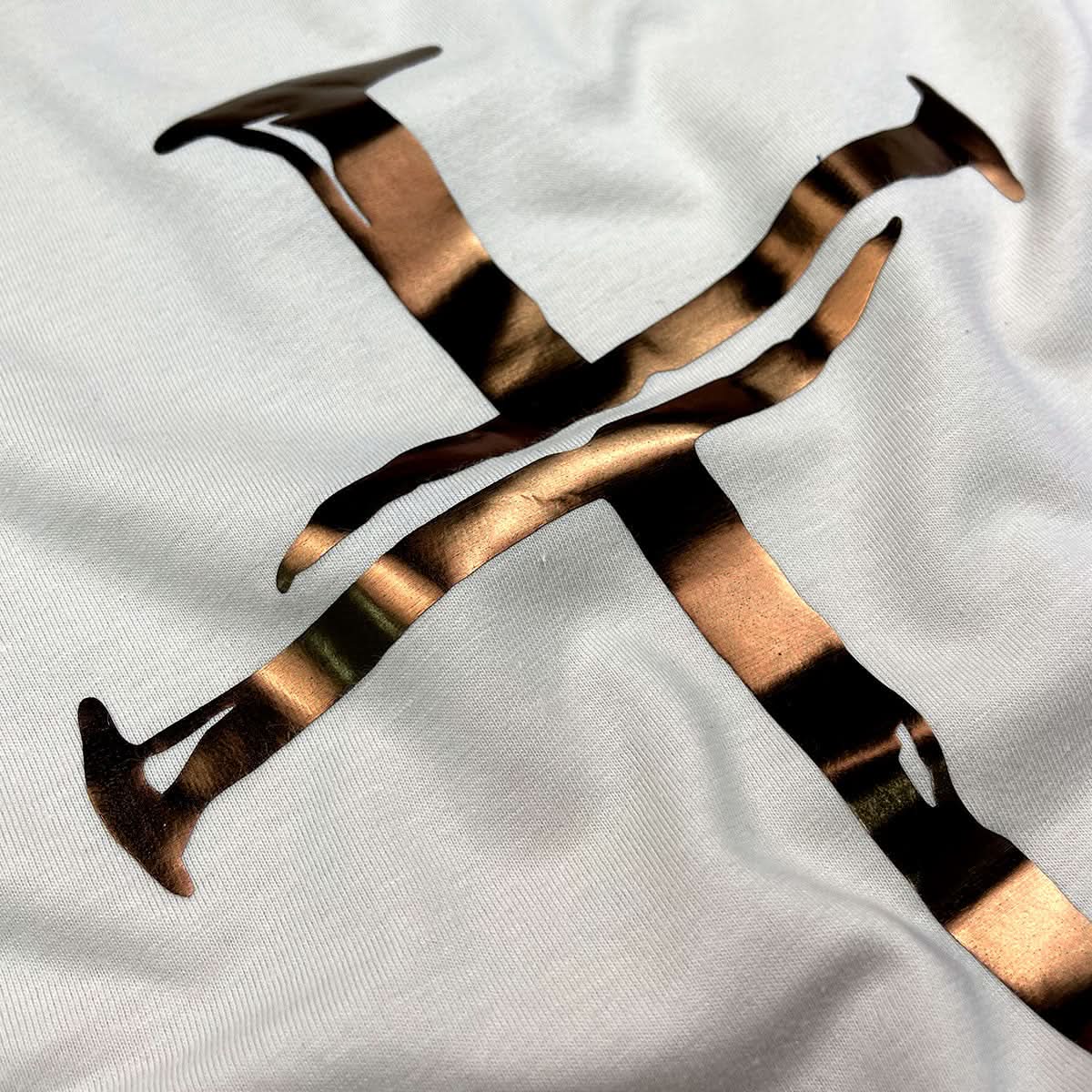 Camiseta Masculina Off White Cruz e Prego