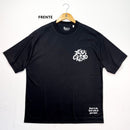 Oversized Preta Full Jesus Cristo Grafite