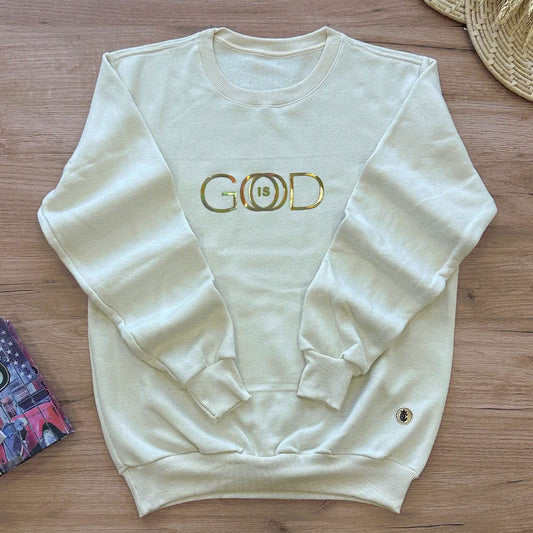 Moletom Off White God is Good