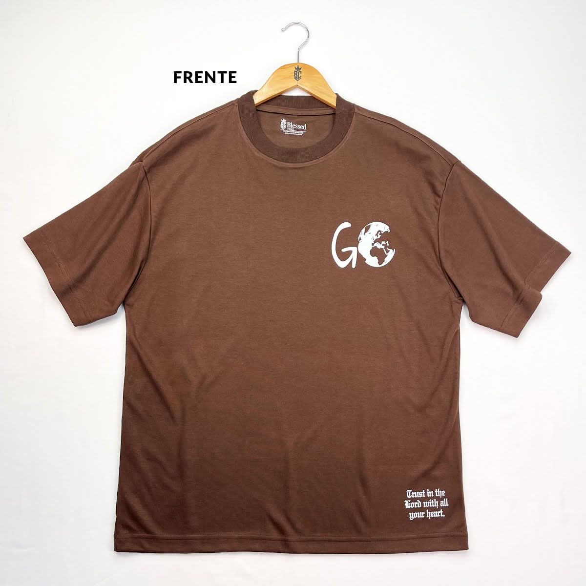 Oversized Marrom Full Go And Make Disciples