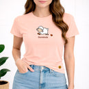 Camiseta Feminina Salmão Encontrada Ovelha