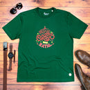 Camiseta Masculina Verde Jesus Cristo Nosso Natal