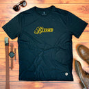Camiseta Masculina Preta Blessed Veludo