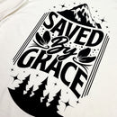 Oversized Off White Full Saved By Grace