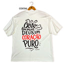 Oversized Off White Full Cria Em Mim Deus Um Coração Puro