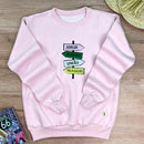 Moletom Rosa Direção Amor